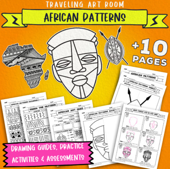 Preview of Distance Learning African Art : examples, assessments, & practice activities