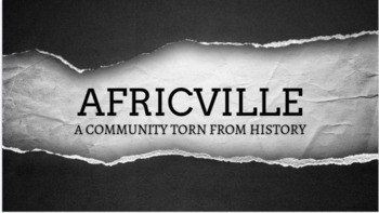 Preview of Africville: A Community Torn From History