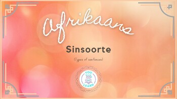 Preview of Afrikaans: Sinsoorte (Types of sentences) [PDF version]