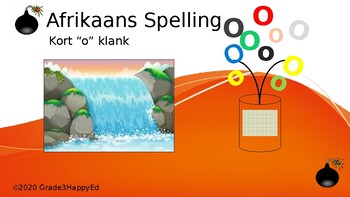 Preview of Afrikaans Spelling - kort "o" klank