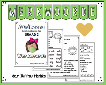 afrikaans worksheets teaching resources teachers pay teachers