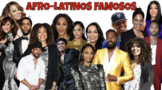 Afro Latinos - Black History Month (para la clase de español)
