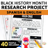 Afro-Latinos Printable Research Poster Project SPANISH AND