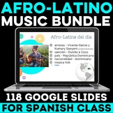 Afro-latinx Music Black History Month Spanish class GROWIN