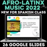 AfroLatinos Black History Month in Spanish Class Afro-Lati