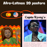 Afrolatinos Posters Spanish culture reading comprehension 