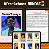 Save +10 hours Afrolatinos BUNDLE Spanish reading comprehe