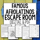 Afrolatinos Escape Room for Spanish Black History Month
