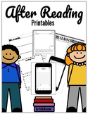 After Reading Printable Activities