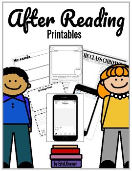 Preview of After Reading Printable Activities