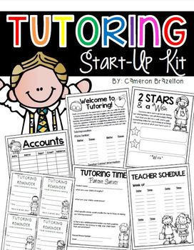 Preview of After School Tutoring Start Up Kit Teacher Resources