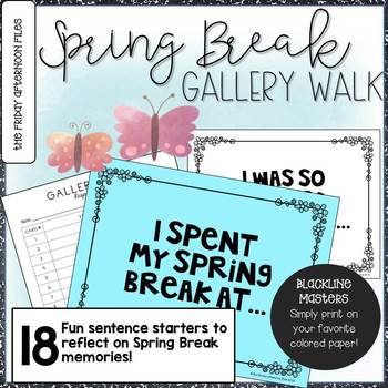 Preview of After Spring Break / Back from Spring Break Gallery Walk