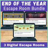 After State Testing Activities Escape Room Bundle - End of