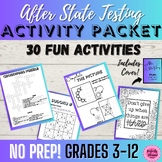 After State Testing | Maze | Word Search | Puzzles & Games