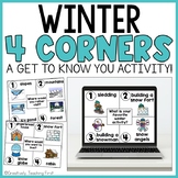 After Winter Break Activity Four Corners, Winter Activities