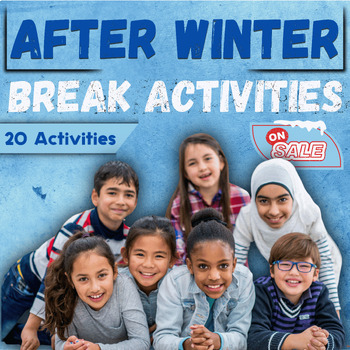 Preview of Mid Winter Break Activitiy Packet -Team Building ICEBREAKERS.