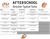 After-school Director Task Cheat Sheet