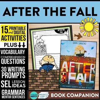 Preview of AFTER THE FALL activities READING COMPREHENSION - Book Companion read aloud