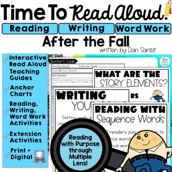 Preview of After the Fall Read Aloud Book Activities Growth Mindset Lesson Plans