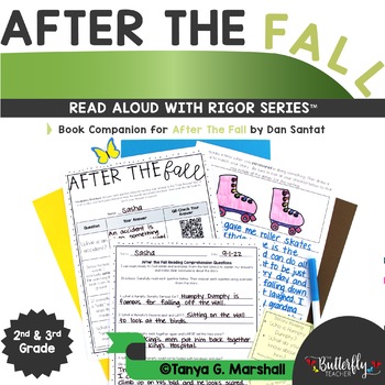 Preview of After the Fall Humpty Dumpty SEL Interactive Read Aloud Activities Lesson Plan
