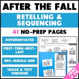 After the Fall: Sequencing, Retelling & Summarizing Graphi