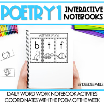 Preview of Poetry Set 1 Interactive Notebooks