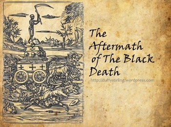 Preview of Aftermath and Consequences of the Black Death PowerPoint and Worksheet (ACARA)