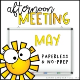 Afternoon Meeting for K-2 | Closing Circle | May | Google 