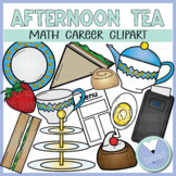 Afternoon Tea Clipart - Restaurant Clipart for Math Careers