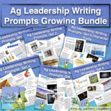 Ag Leadership Writing Prompts - Growing Bundle