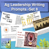 Ag Leadership Writing Prompts Set 8 Leadership Development