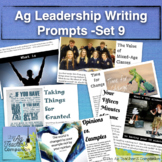 Ag Leadership Writing Prompts Set 9 Leadership Development