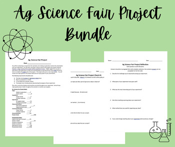 Preview of Ag Science Fair Project - Full Unit