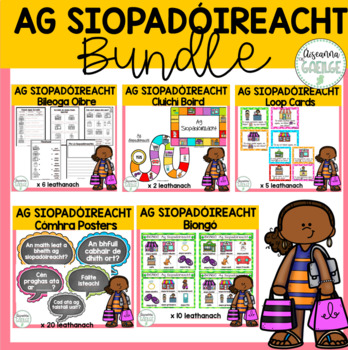 Preview of Ag Siopadóireacht Gaeilge Bundle