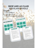 Ag and Shop Class Sub Plan Bundle