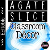 Agate Classroom Decor Theme Bundle