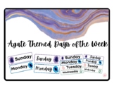 Agate Days of the Week Labels