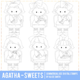 Agatha Angels - Sweet Treats - Digital Stamps Graphics
