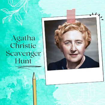 Preview of Agatha Christie Scavenger Hunt