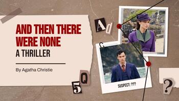 Preview of And Then There Were None Interactive Introduction & Pre-Reading