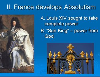 Louis XIV and Absolution
