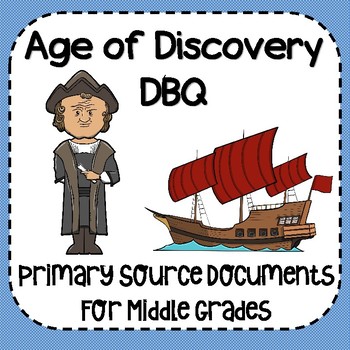 Preview of Age of Discovery/ Exploration DBQ