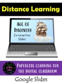 Age of Discovery I European Explorers Interactive Google Slides