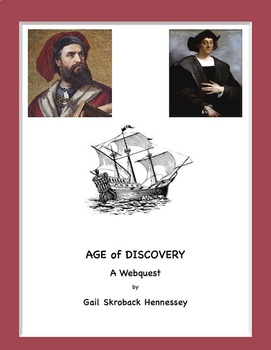 Preview of Age of Discovery(Age of Exploration): A Webquest