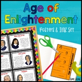 Age of Enlightenment Poster and Interactive Notebook INB Set