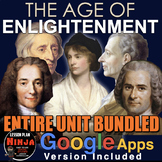 Age of Enlightenment Unit: PPTs, Worksheets, Plans, Test +