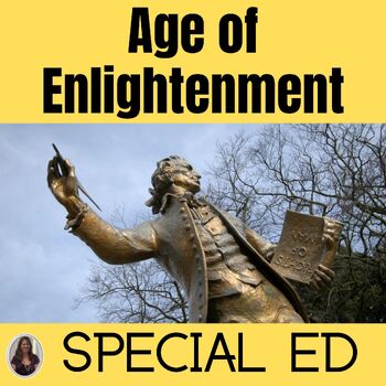 Preview of Age of Enlightenment for Special Education European History PRINT and DIGITAL