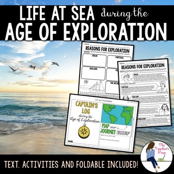 Preview of Age of Exploration Activities and Accordion Foldable