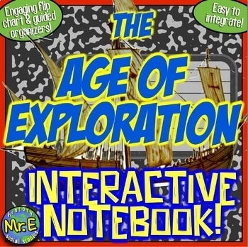 Preview of Age of Exploration Activity and Columbian Exchange Interactive Notebook