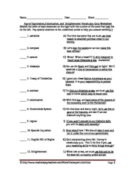 33 The Age Of Exploration Worksheet Answers - support worksheet